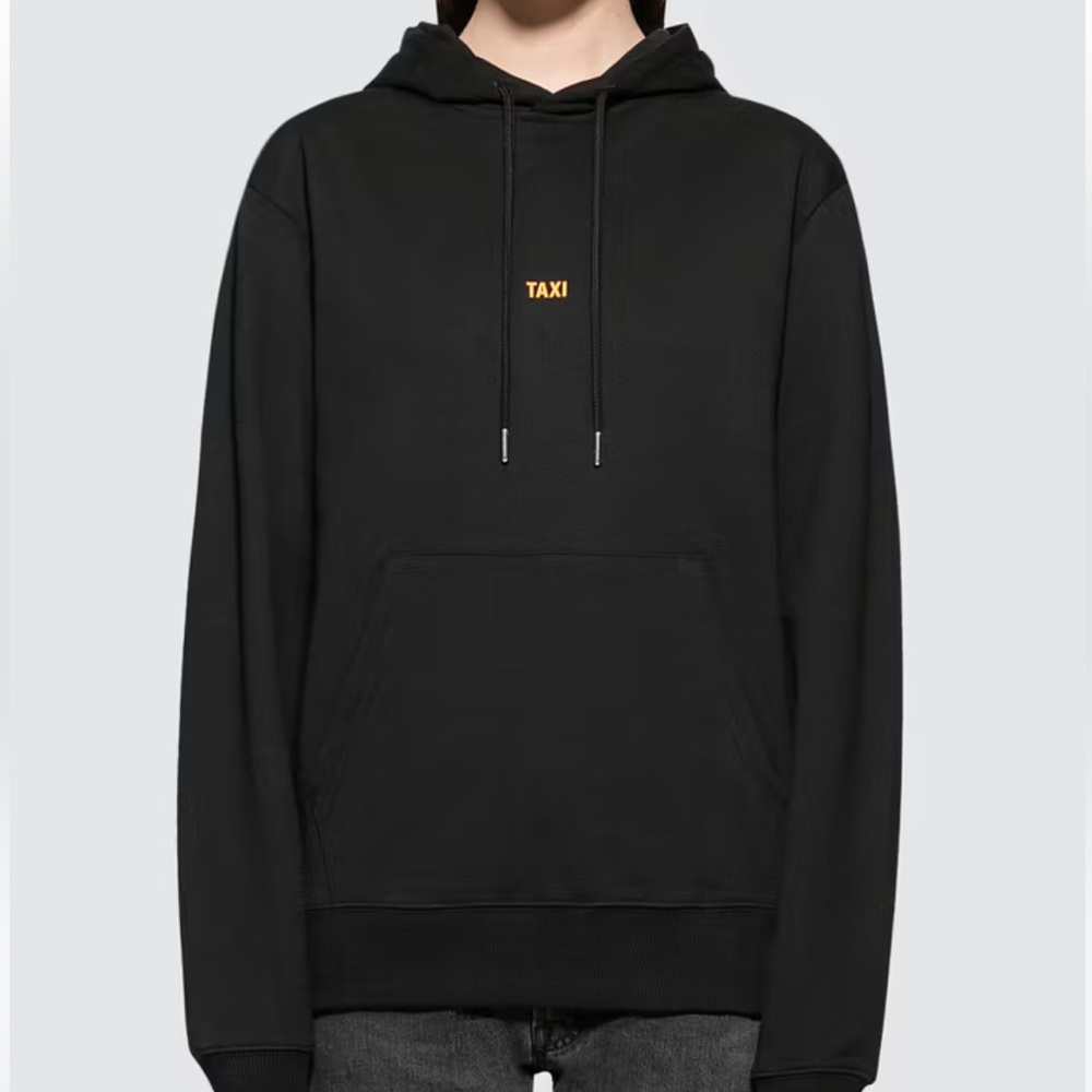 Helmut Lang Taxi Hoodie XS in Black